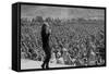 Ann Margret Entertains Thousands of Troops in Danang, Vietnam, Winter 1968-69-null-Framed Stretched Canvas