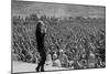 Ann Margret Entertains Thousands of Troops in Danang, Vietnam, Winter 1968-69-null-Mounted Photo