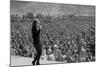 Ann Margret Entertains Thousands of Troops in Danang, Vietnam, Winter 1968-69-null-Mounted Photo