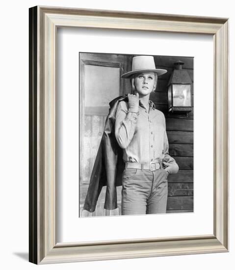 Ann-Margret - The Train Robbers-null-Framed Photo