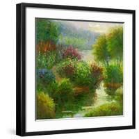 Ann Marie's Garden-Hulsey-Framed Art Print