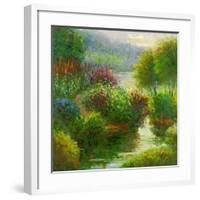 Ann Marie's Garden-Hulsey-Framed Art Print