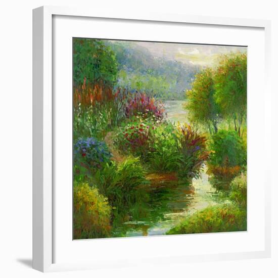 Ann Marie's Garden-Hulsey-Framed Art Print