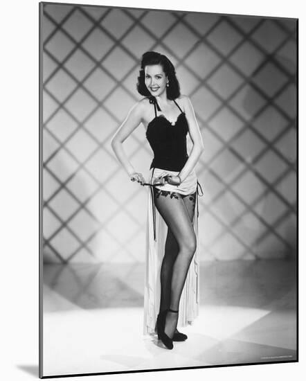 Ann Miller-null-Mounted Photo