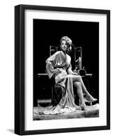 Ann Sheridan at Make-Up Table, 1938-null-Framed Photo