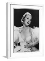 Ann Sothern, American Film and Television Actress, C1938-null-Framed Giclee Print