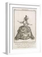 Ann Spranger Barry as Athenais in the Play 'Theodosius'-null-Framed Art Print