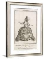 Ann Spranger Barry as Athenais in the Play 'Theodosius'-null-Framed Art Print