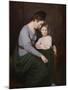 Ann Wilson with Her Daughter, Sybill, C.1776-77-George Romney-Mounted Giclee Print