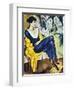 Anna Akhmatova (1889-1967)-Nathan Isaevich Altman-Framed Giclee Print