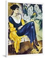 Anna Akhmatova (1889-1967)-Nathan Isaevich Altman-Framed Giclee Print