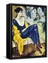 Anna Akhmatova (1889-1967)-Nathan Isaevich Altman-Framed Stretched Canvas