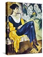 Anna Akhmatova (1889-1967)-Nathan Isaevich Altman-Stretched Canvas