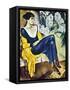 Anna Akhmatova (1889-1967)-Nathan Isaevich Altman-Framed Stretched Canvas