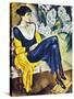 Anna Akhmatova (1889-1967)-Nathan Isaevich Altman-Stretched Canvas