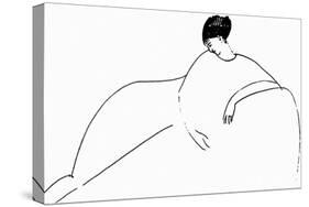 Anna Akhmatova, 1911-Amedeo Modigliani-Stretched Canvas