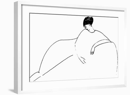 Anna Akhmatova, 1911-Amedeo Modigliani-Framed Giclee Print