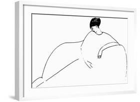 Anna Akhmatova, 1911-Amedeo Modigliani-Framed Giclee Print