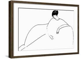 Anna Akhmatova, 1911-Amedeo Modigliani-Framed Giclee Print