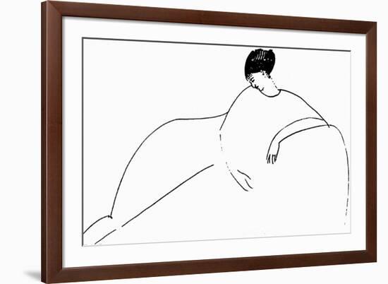 Anna Akhmatova, 1911-Amedeo Modigliani-Framed Giclee Print