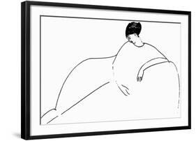 Anna Akhmatova, 1911-Amedeo Modigliani-Framed Giclee Print