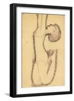 Anna Akhmatova as Acrobat, 1911-Amedeo Modigliani-Framed Giclee Print