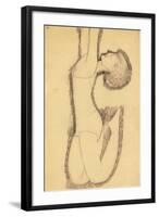 Anna Akhmatova as Acrobat, 1911-Amedeo Modigliani-Framed Giclee Print