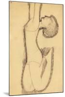 Anna Akhmatova as Acrobat, 1911-Amedeo Modigliani-Mounted Giclee Print