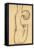 Anna Akhmatova as Acrobat, 1911-Amedeo Modigliani-Framed Stretched Canvas