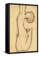 Anna Akhmatova as Acrobat, 1911-Amedeo Modigliani-Framed Stretched Canvas