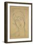 Anna Akhmatova (Ritratto Di Donna Ross), 1915-Amedeo Modigliani-Framed Giclee Print