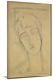 Anna Akhmatova (Ritratto Di Donna Ross), 1915-Amedeo Modigliani-Mounted Giclee Print