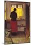 Anna Ancher Girl in the Kitchen [1] Art Print Poster-null-Mounted Poster