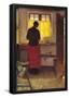 Anna Ancher Girl in the Kitchen [1] Art Print Poster-null-Framed Poster