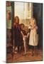 Anna Ancher Little Girl with a Cod Art Print Poster-null-Mounted Poster