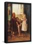 Anna Ancher Little Girl with a Cod Art Print Poster-null-Framed Poster