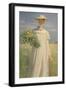 Anna Ancher Returning from Flower Picking, 1902-Michael Peter Ancher-Framed Giclee Print