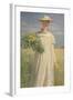 Anna Ancher Returning from Flower Picking, 1902-Michael Peter Ancher-Framed Giclee Print