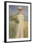 Anna Ancher Returning from Flower Picking, 1902-Michael Peter Ancher-Framed Giclee Print