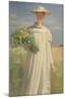Anna Ancher Returning from Flower Picking, 1902-Michael Peter Ancher-Mounted Giclee Print