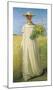 Anna Ancher returning from the field-Michael Ancher-Mounted Premium Giclee Print