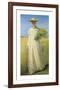 Anna Ancher returning from the field-Michael Ancher-Framed Premium Giclee Print