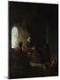 Anna and the Blind Tobit, C.1630-Rembrandt van Rijn-Mounted Giclee Print