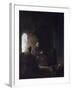 Anna and the Blind Tobit, C.1630-Rembrandt van Rijn-Framed Giclee Print