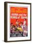 Anna and the King of Siam, Linda Darnell, Rex Harrison, Irene Dunne, 1946-null-Framed Art Print