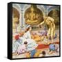 Anna and the King of Siam-Robert Brook-Framed Stretched Canvas