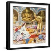 Anna and the King of Siam-Robert Brook-Framed Giclee Print