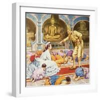 Anna and the King of Siam-Robert Brook-Framed Giclee Print