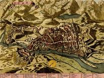 Toulon, France Harbor and Defenses - 1700-Anna Beeck-Art Print