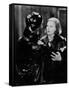 ANNA CHRISTIE, 1930 directed by CLARENCE BROWN George F. Marion and Greta Garbo (b/w photo)-null-Framed Stretched Canvas
